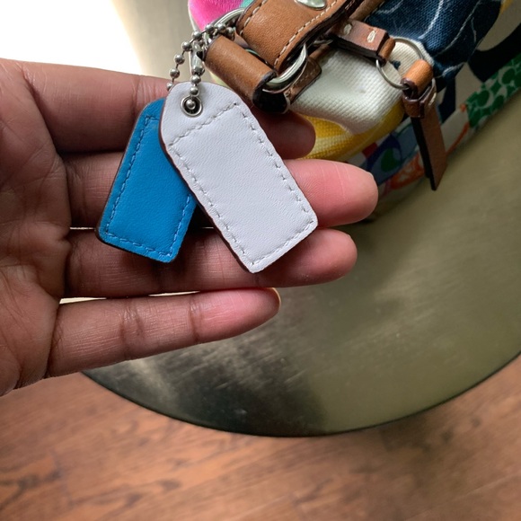 🏷Coach 40430 Hamptons Patchwork Top Handle Bag - Picture 7 of 9